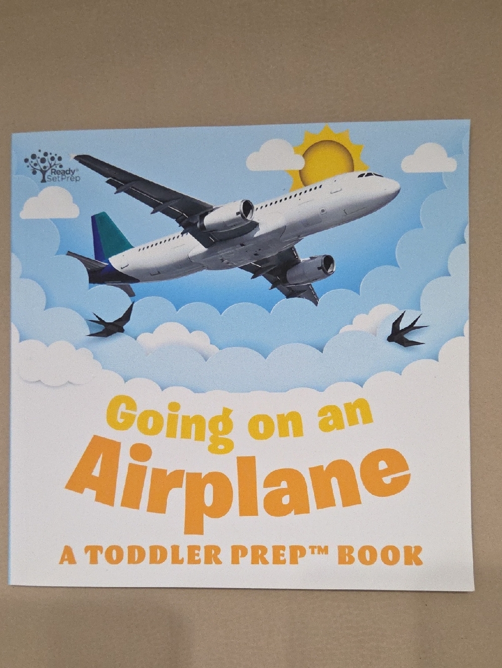 Going on an Airplane - Toddler Prep Book
